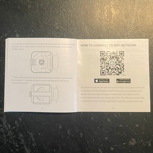 Smart AI Recognition Camera Bird Feeder (NWOT) - Picture 16 of 16